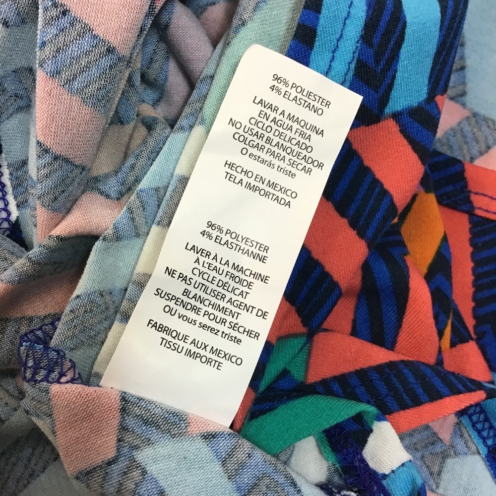 LuLaRoe Nicole‎ fitflare skater dress Striped Dress size XXS - Picture 8 of 8